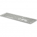 Tastatur HP 3Z729AA#ABE Qwerty Spanisch Silberfarben Schwarz Grau