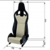 Siège Racing Recaro SPORTSTER Noir