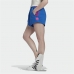 Pantaloni Scurți Sport pentru Damă Adidas Originals Adicolor 3D Trefoil Albastru