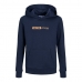 Bluza dziecięca Jack & Jones JJNEO HOOD JNR 12225210  Granatowy