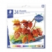 Creioane ceară colorate Staedtler Design Journey 24 Piese Multicolor (24 Unități)