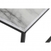 Dohányzóasztal DKD Home Decor Fehér Fekete Fém Fa MDF 110 x 60 x 34 cm