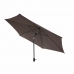 Parasol DKD Home Decor Marron Noir Polyester Acier (300 x 300 x 250 cm)