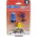 Actionfigurer Lansay Gang Beasts Lot #2 4,5 cm 3 Delar