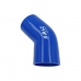 Braçadeira Mraz MGP-JG067 Azul Silicone 45º Ø 70 mm