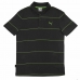 Tricou Polo cu Mânecă Scurtă Bărbați Puma Jacquard Negru