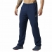 Pantalone Lungo Sportivo Reebok Workout Ready Blu scuro Uomo