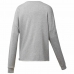 Sudadera sin Capucha Hombre Reebok Foil Crew Gris claro