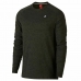 Herensweater zonder Capuchon Nike Modern Groen