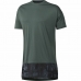 Camisola de Manga Curta Homem Reebok Essentials  Verde