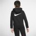 Sportjack voor kinderen Nike Swoosh Zwart