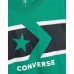 Lasten Lyhythihainen paita Converse Stripe Star Chevron  Vihreä