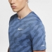 Ανδρική Μπλούζα με Κοντό Μανίκι Nike Dri-Fit Miler Future Fast Μπλε