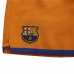 Pantaloncini Sportivi per Bambini Nike FC Barcelona Third Kit 07/08 Football Arancio
