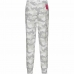 Lange sportsbukser Calvin Klein Printed Dame Hvid