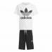 Ensemble de Sport pour Enfants Adidas Adicolor  Blanc