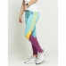 Sport-leggings, Dam Adidas  High-Waisted Aquamarine