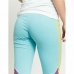 Leggings Sportivo da Donna Adidas  High-Waisted Acquamarina