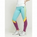 Colanți Sport de Damă Adidas  High-Waisted Acvamarin