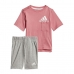 Zestaw Sportowy dla Dzieci Adidas Badge of Sport Summer Koral