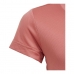 Child's Short Sleeve T-Shirt Adidas Aeroready Salmon