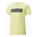 Děstké Tričko s krátkým rukávem Puma  Alpha Graphic Žlutý