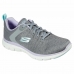 Sapatilhas de Desporto Mulher Skechers Flex Appeal 4.0 Cinzento