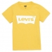 Děstké Tričko s krátkým rukávem Levi's Batwing Žlutý