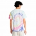 Tricou cu Mânecă Scurtă Bărbați Vans Rainbow Spiral Cyan