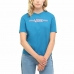 Damen Kurzarm-T-Shirt Vans Funnier Times Blau