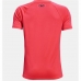 Jungen Kurzarm-T-Shirt Under Armour Tech Hybrid Rot