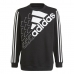 Παιδικό Μπλουζάκι Adidas Essentials Logo K Μαύρο