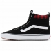 Buty sportowe Casual Męskie Vans Filmore Hi VansGuard Czerwony Czarny