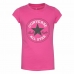 Camiseta de Manga Corta Infantil Converse Timeless  Rosa