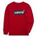 Детска Тениска с Дълъг Ръкав Levi's Batwing  Червен