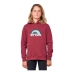 Kindersweater Rip Curl Mama Pop Donkerrood