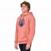 Hettegenser til Menn Rip Curl Essentials 3 Stripes French Terry Laksefarget