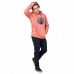 Hettegenser til Menn Rip Curl Essentials 3 Stripes French Terry Laksefarget