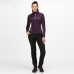 Dames T-shirt lange mouwen Regatta Yonder Half-Zip Paars