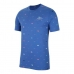 Heren-T-Shirt met Korte Mouwen Nike Sportswear Indigo