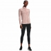 Damen Kurzarm-T-Shirt Under Armour  Tech 1/2 Zip Rosa