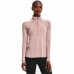 Naisten T-paita Under Armour  Tech 1/2 Zip Pinkki