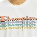 Krekls ar Īsām Piedurknēm Champion Crewneck Balts