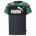 Dječje Majica Kratkih Rukava Puma Essentials+ Kamuflaža djeca Crna