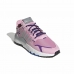 Chaussures de sport pour femme Adidas Nite Jogger Rose clair