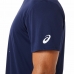 Maglia a Maniche Corte Uomo Asics Court Azzurro