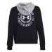 Herren Sweater mit Kapuze Under Armour Rival Fleece CB Schwarz