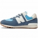 Sportssko for barn New Balance 574 Lifestyle Blå