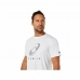 Maglia a Maniche Corte Uomo Asics Court Spiral Tee Bianco