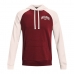 Herren Sweater mit Kapuze Under Armour Dunkelrot